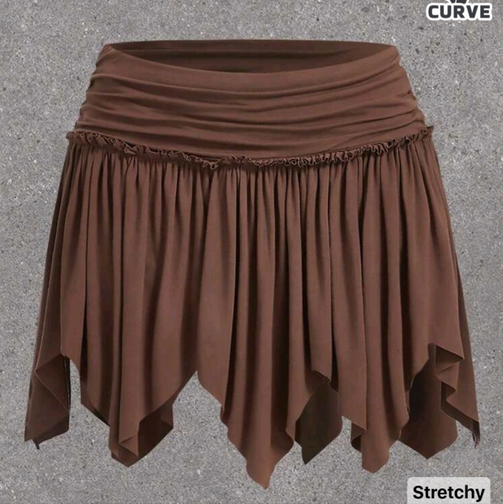 SHEIN Asymmetrical Mini Skirt